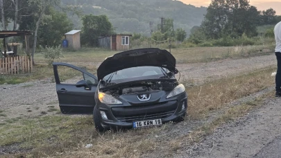 İki otomobil kafa kafaya çarpıştı: 3 yaralı