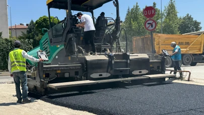 İnegöl’ün altyapısı ve üstyapısı Büyükşehir Belediyesi ile güçleniyor