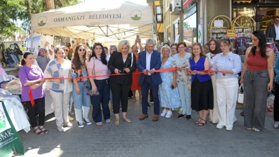 Osmangazi Belediyesinden üreten kadınlara destek