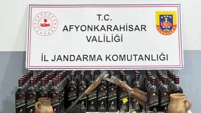 Hırsızlık zanlısı altın objelerinde olduğu tarihi eserlerle yakalandı