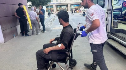 Adıyaman’da motosikletle otomobil çarpıştı: 1 yaralı