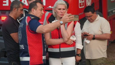 Bilecik Belediye Başkanı Subaşı yangın bölgesinde