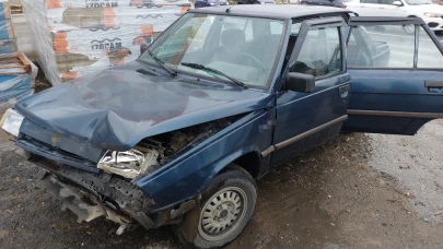 Samsun'da trafik kazası! 2 yaralı
