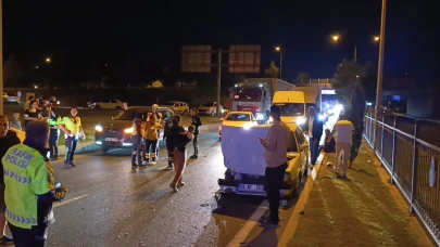 Bursa'da zincirleme kaza! 4 yaralı