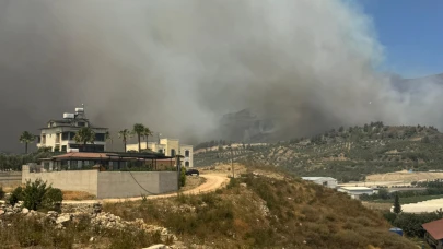 Hatay’da orman yangını!
