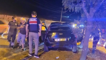 Tır ile otomobil çarpıştı: 2 yaralı