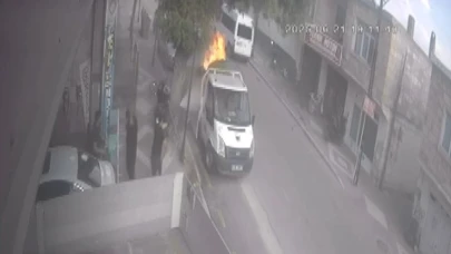 Hem jeneratör hem de tamirci alev aldı