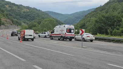Zonguldak-Ankara yolunda kaza: 1 yaralı
