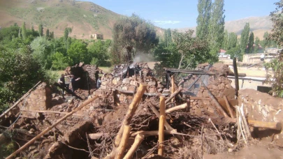 Bitlis’te korkutan yangın!