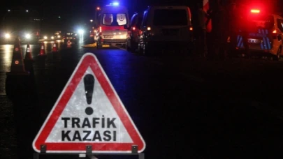 Motosiklet kazası: 3 yaralı
