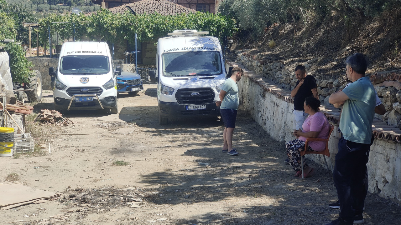 Mandalina bahçesinde ölü olarak bulundu!