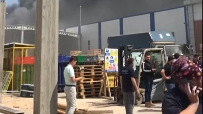 Eskişehir’de fabrika yangını kontrol altına alındı