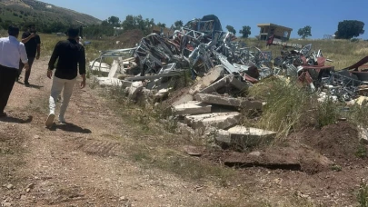 Ankara’da hobi bahçeleri tebligatsız yıkıldığı iddia edildi