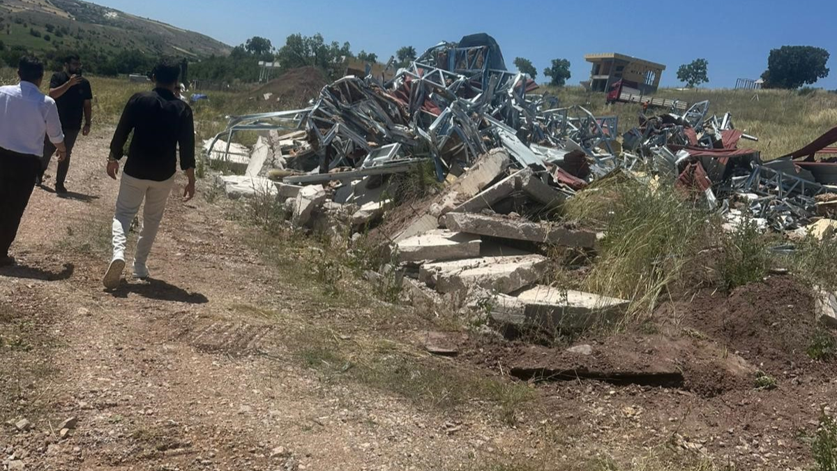 Ankara’da hobi bahçeleri tebligatsız yıkıldığı iddia edildi
