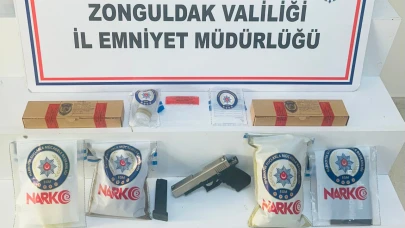 Zonguldak'ta narkotik operasyonu!