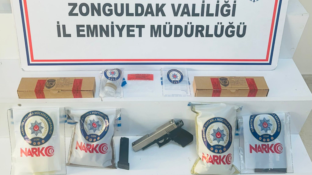 Zonguldak'ta narkotik operasyonu!