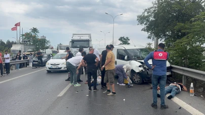 Tuzla'da motosiklet kazası: 2 yaralı