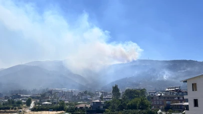 Hatay’da orman yangını 30'uncu saatinde!