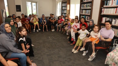 “Biz Bu Yaz Kütüphanedeyiz” projesi Nilüfer'de başladı