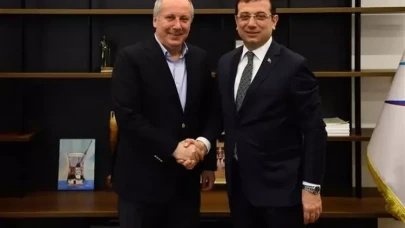 Muharrem İnce, Ekrem İmamoğlu'nun mesajını iletti