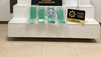 Osmangazi Köprüsü girişinde 9 kilo kokain maddesi ele geçirildi