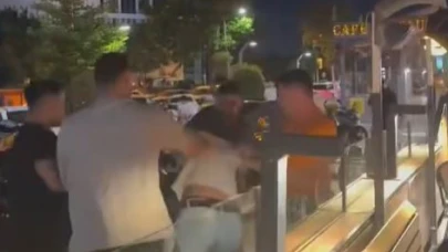 İki grup arasında kavga!