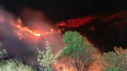 Adıyaman'da orman ve bahçe yangınları