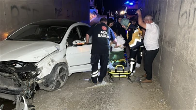 Kütahya'da otomobil kontrolden çıktı: 4 yaralı