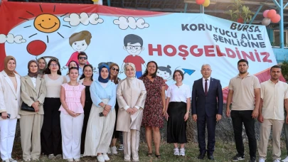 Koruyu Aile Şenliği'nde Vali Ayyıldız ve ailesinden anlamlı mesaj