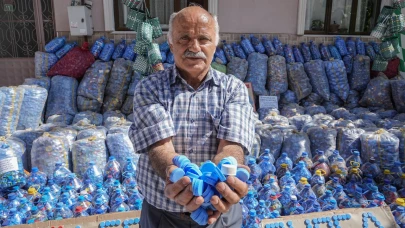 Zorlu hayatını başkalarına umut olmak için adadı: 2 milyon kapak topladı