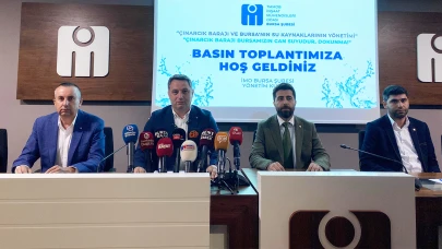 İMO Bursa’dan Çınarcık Barajı için uyarı!“Şehrin can suyuna dokunmayın”