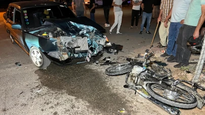 Burdur'da otomobil ile çarpışan motosiklet sürücüsü öldü!