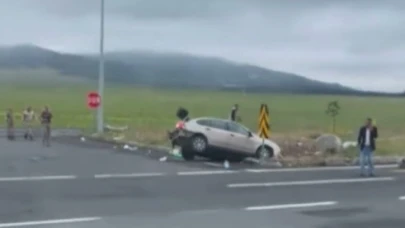 Sarıkamış'ta trafik kazası