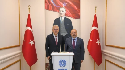 Bursa Valisi Ayyıldız'dan Balıkesir Valisi Ustaoğlu’na ziyaret!