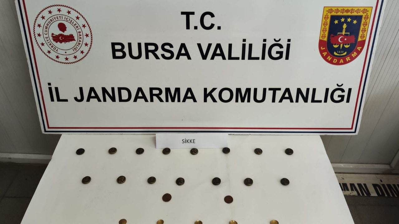 Bursa'da tarihi eser operasyonu