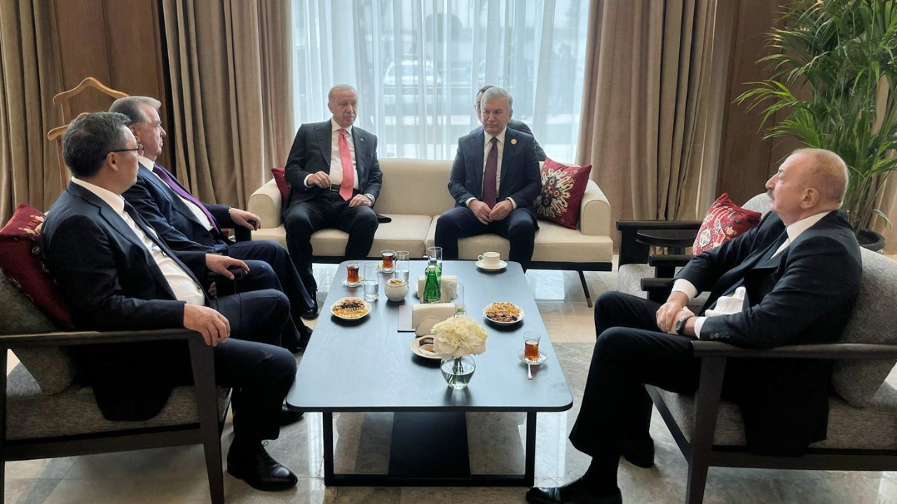Cumhurbaşkanı Erdoğan'dan Hankendi'de aile fotoğrafı