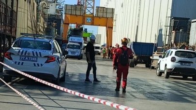Yalova'da tersanede üzerine vinç düşen işçi hayatını kaybetti