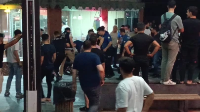 Batman'da aparmanın giriş katına sığınan firari şahıs ikna sonucu teslim oldu