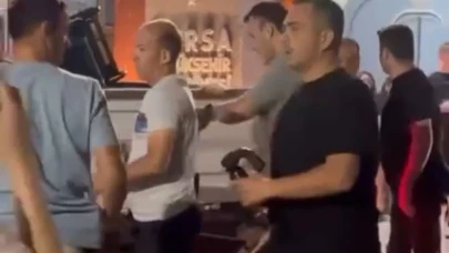 Mudanya sahilinde seyyar satıcılar ile zabıta arasında gerginlik