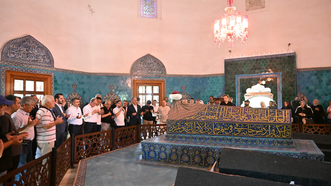 Sultan Çelebi Mehmed Yıldırım'da dualarla anıldı