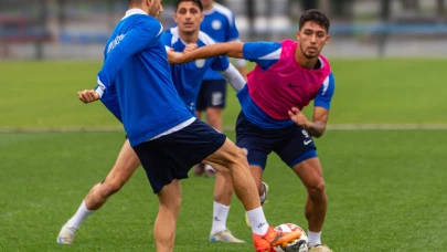 Çaykur Rizespor yeni sezon için antrenmanlarına devam ediyor