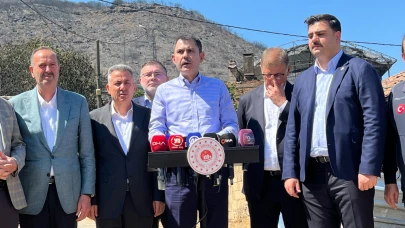 Bakan Murat Kurum: "Yaraları birlikte saracağız"