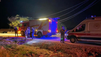 Ankara’da tır elektrik tellerine takıldı! Trafo patladı