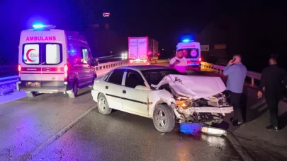 Kırıkkale'de otomobiller çarpıştı! 4 yaralı