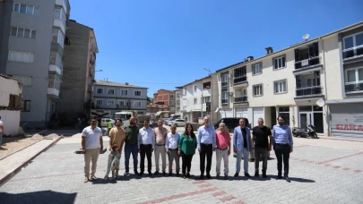 İnegöl'de kamulaştırılan alanlar otoparka dönüşüyor