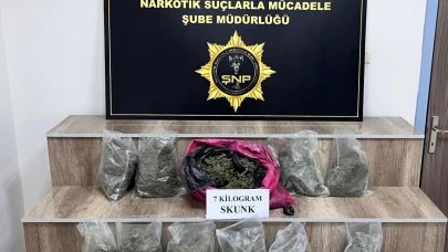 Siverek’te 7 kilo uyuşturucu ele geçirildi! 3 gözaltı