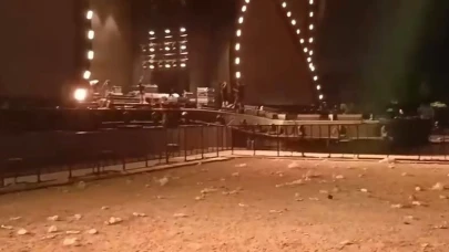Bursa'da Kültür Yolu Festivali'nde arbede!