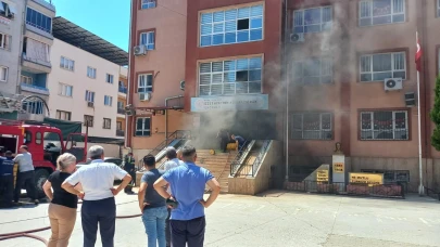 Okulda yangın çıktı!