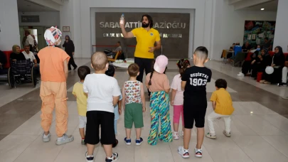 Büyükşehir'den lösemili çocuklara moral dolu gün