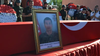 Şehit Sözleşmeli Er Yeşildemir son yolculuğuna uğurlandı